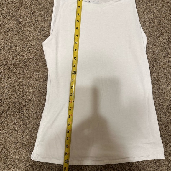 INC International Concepts White Tank Top (NWT) - Picture 9 of 10